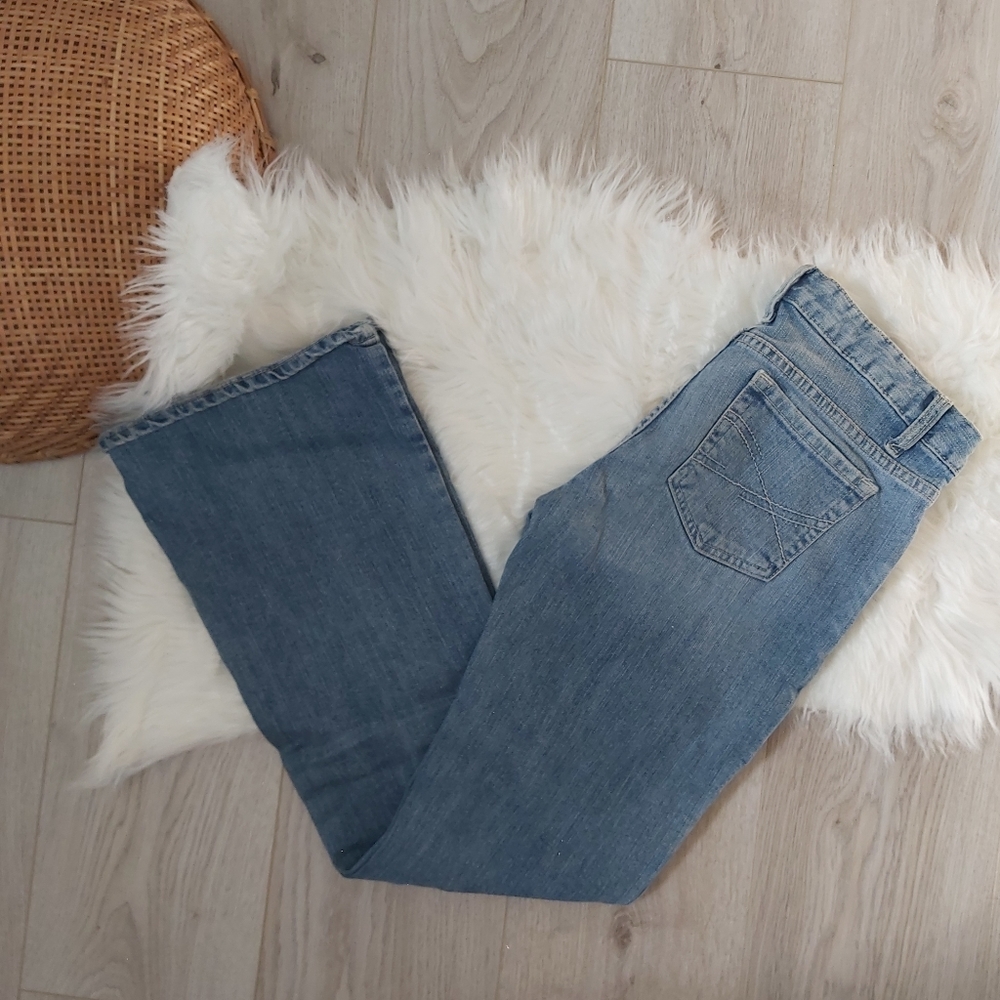 Aeropostale skinny flare light jeans